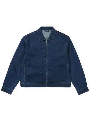 Fall Winter 2025 Susanoo Unisex Blue Denim Jacket