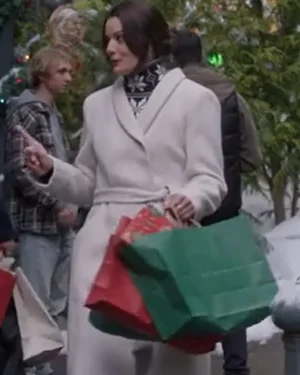 Merry Christmas Ted Cooper Hope Miller White Trench Coat