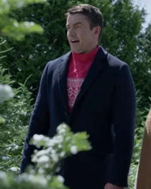 Merry Christmas Ted Cooper Robert Buckley Wool Coat