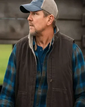 My Life with the Walter Boys Marc Blucas Brown Vest