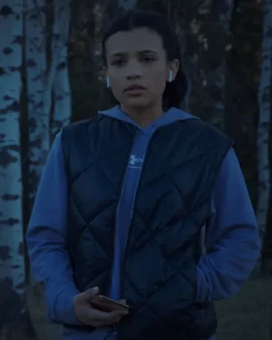 Nikki Rodriguez TV Series My Life with the Walter Boys Jackie Howard Quilted Vest