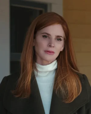 Sarah Rafferty TV Series My Life with the Walter Boys Katherine Walter Green Wool Long Coat