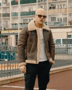 Tu Vois Comment PLK Brown Shearling Jacket