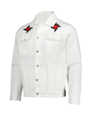 WWE Pro Wrestler Penta White Denim Jacket