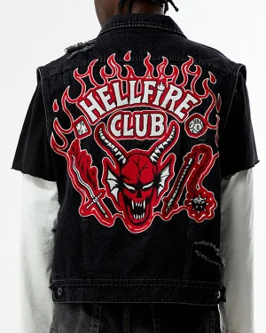 Stranger Things Dungeon Master Denim Vest
