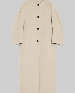 Wicked One Wonderful Night 2025 Ariana Grande Beige Wool Long Coat