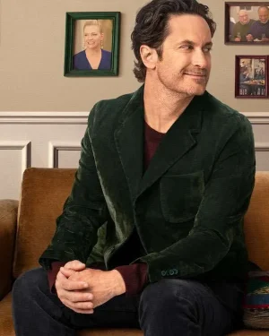A Merry Little Ex-Mas 2025 Oliver Hudson Green Blazer