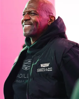F1 Las Vegas Terry Crews Cadillac Puffer Vest