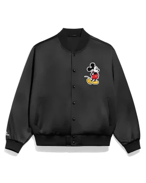 Mickey Mouse Heritage Black Satin Jacket