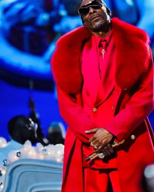 NFL Christmas Day Half Time Show 2025 Snoop Dogg Red Coat