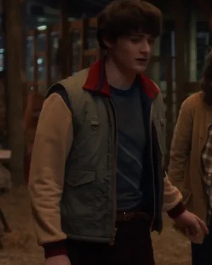 Will Byers TV Series Stranger Things S05 Noah Schnapp Cotton Vest