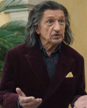 Wonder Man Ben Kingsley Maroon Blazer