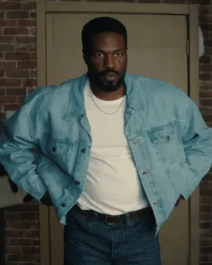 Yahya Abdul-Mateen II 2026 TV Mini Series Wonder Man Simon Williams Blue Denim Jacket