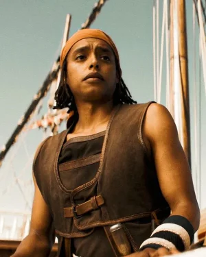 Usopp TV Series One Piece S01 Jacob Romero Brown Vest