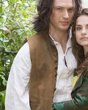 Wuthering Heights Tom Hardy Suede Vest