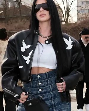 Camilla-Araujo-Paris-Fashion-Week-2026-Womens-Black-Cropped-Jacket