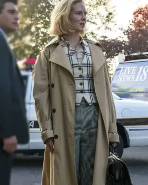 Scarpetta Rosy McEwen Beige Cotton Coat