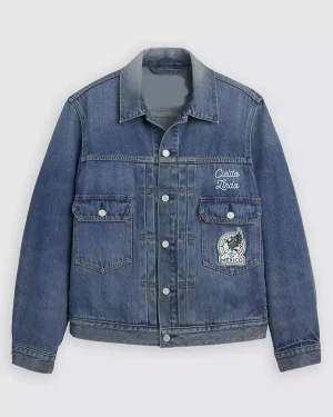 Cielito Lindo 2026 Mexico National Football Team Unisex Blue Denim Type II Trucker Jacket