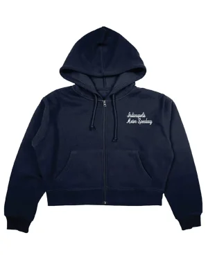 Indianapolis 500 Wing Wheel Flag Cropped Jacket