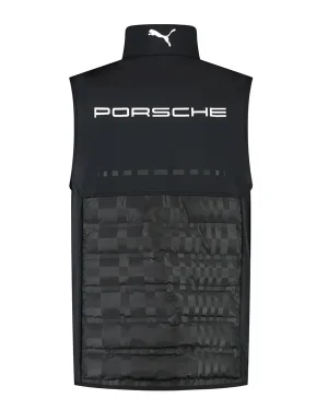 Shop Porsche Motorsport 2026 Team Unisex Black Gilet Puffer Vest