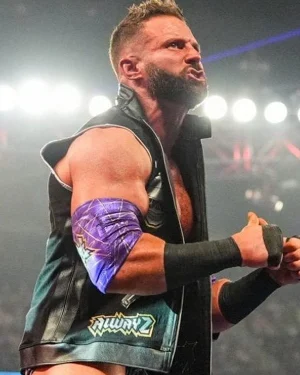 2026 WWE Superstar Matt Cardona I'M NOT FINISHED Unisex Black Leather Vest