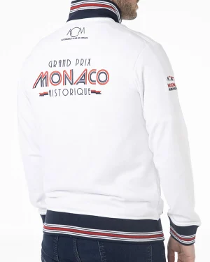 Formula 1 Monaco Grand Prix 2024 Automobile Club de Monaco Unisex White Track Jacket