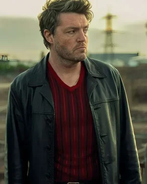 Legends 2026 Tom Burke Black Leather Jacket