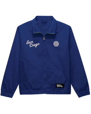 Major League Soccer 2026 San Diego Football Club Unisex Blue Retro Cotton Workwear Jacket