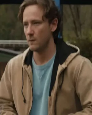 Remarkably Bright Creatures 2026 Movie Lewis Pullman Brown Cotton Jacket