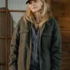 The Madison Michelle Pfeiffer Green Cotton Jacket