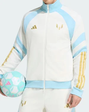 Argentina National Soccer Team Lionel Messi House of Tiro Unisex Track Jacket