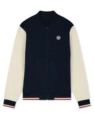 Roland-Garros Paris Heritage Blue Bomber Jacket