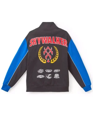 Star Wars Universe Mos Espa Grand Arena Boonta Eve Classic Sky Walker Unisex Bomber Racing Jacket