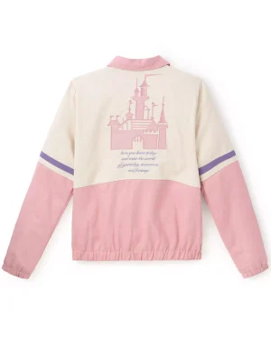 Welcome to Disneyland Resort 2026 Disneyland Unisex Pink and Cream Cotton Jacket