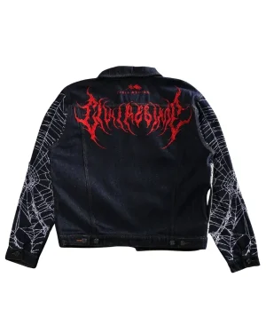 2026 Movie Marvel Spider-Man Brand New Day Webs From Concrete Raw Blue Denim Jacket