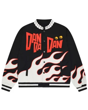 Dandadan Okarun Black Racing Jacket