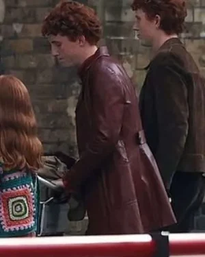 Harry Potter Gabriel Harland Leather Coat