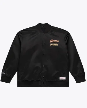 Houston Astros x DJ Screw Black Bomber Jacket