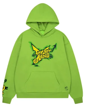 Jet Set Radio Green Pullover Hoodie