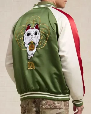 Manga Series Dandadan Turbo Granny Unisex Green Bomber Jacket
