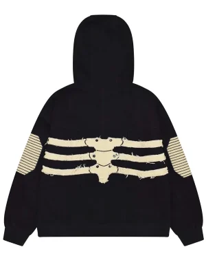 Manga Series Dorohedoro Kaiman Unisex Black Hooded Jacket