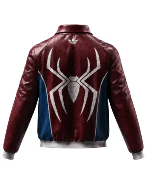 Marvel x Tom Holland Spider-Man Brand New Day Unisex Bomber Leather Jacket
