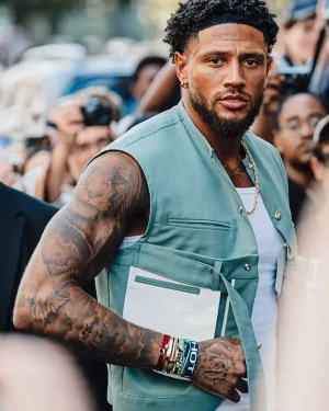 Paris Couture Week Maduka Okoye Green Vest