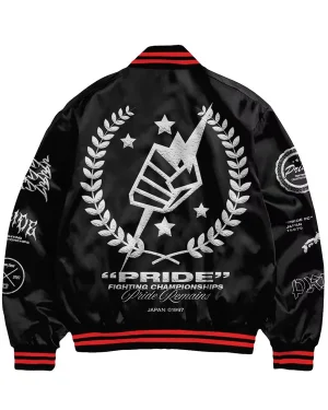 Pride Fighting Championship Black Remains Bomber Jacket