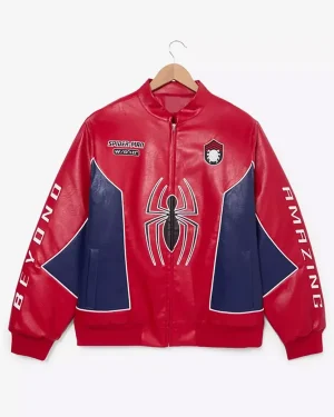 Spider-Man Brand New Day Leather Moto Jacket