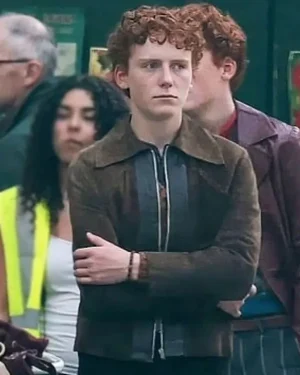 Harry Potter Tristan Harland Suede Leather Jacket