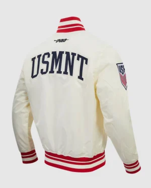 United States Men's National Soccer Team Classic The Best Of U.S. Unisex Satin Varsity Jacket
