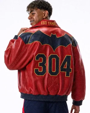 World Cup Final Team Spain Lamine Yamal Leather Jacket