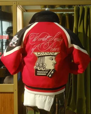 World Series of Poker 2026 Red Wool Jacket