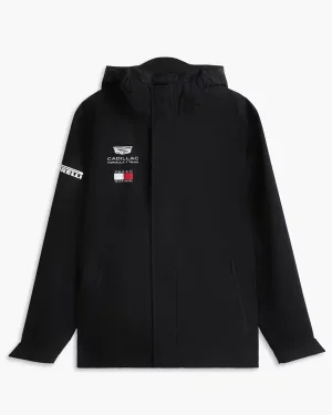 2026 Cadillac Formula 1 Team Race Day Unisex Black Tech Hooded Jacket